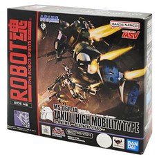 BANDAI ROBOT魂 MS-06R-1A 高機動型薩克II 黑色三連星 動畫版 A.N.I.M.E. Set, 1個