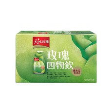 天地合補 青木瓜玫瑰四物飲, 添加青木瓜精華, 促進新陳代謝, 補充鐵質, 每月6瓶, 養成美好體質, 120ml, 6瓶, 1盒
