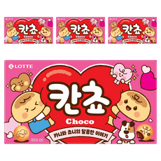 롯데웰푸드 칸쵸 초코, 54g, 4개