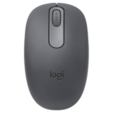 logitech 羅技 無線藍芽滑鼠, M196, 石墨黑