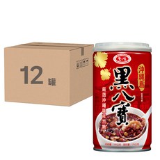 愛之味 黑八寶, 340g, 12罐
