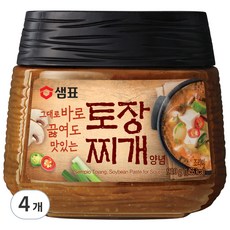 샘표 토장찌개 양념, 910g, 4개