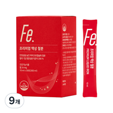 뉴트리모어 프리미엄 액상 철분, 300ml, 9개