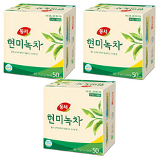 동서 현미녹차, 1.5g, 50개입, 3개