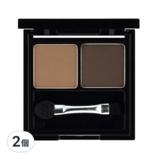 TONYMOLY Easy Touch 眉粉, 1號 自然棕, 2個