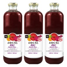 jun ABC果汁, 1L, 3個