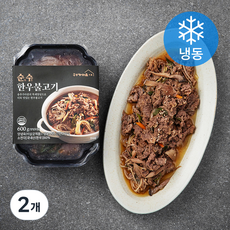 송추가마골 순수 한우 불고기 (냉동), 600g,