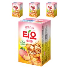 TIO 桃子冰茶隨身包, 13g, 18包, 4盒