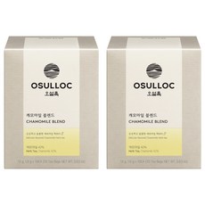 OSULLOC 洋甘菊風味茶, 1.8g, 10包, 2盒