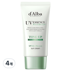 달바 클린 티트리 리포좀 그린 톤업 선크림 SPF50+ PA++++, 50ml, 4개