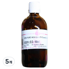 허브솝 유칼립투스 에센셜 오일 100ml, 5개