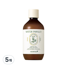 스킨푸드 판토테닉 워터 파슬리 토너, 300ml, 5개