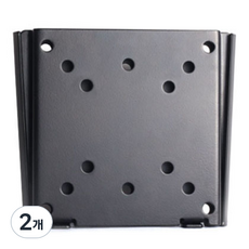 카멜마운트 벽걸이 모니터 브라켓 WB-27B, 혼합 색상, 2개