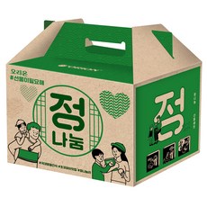 오리온 간식시리즈 선물이필요해 정나눔 과자선물세트, 과자 3종, 1세트