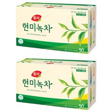 동서 현미녹차 티백, 1.5g, 90개입, 2개 1.5g, 90개입, 2개