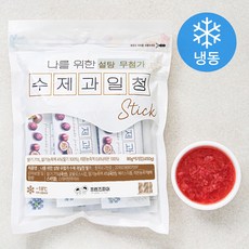 나를 위한 설탕 무첨가 수제 과일청 딸기 5입 (냉동), 450g, 1팩
