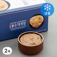 설래담 더진한 붉은대게장 (냉동), 400g, 2개