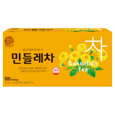 우리차 민들레차, 700mg, 100개입, 1개