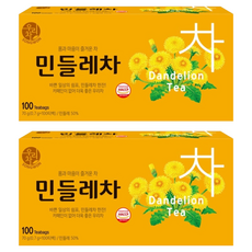 우리차 민들레차, 700mg, 100개입, 2개