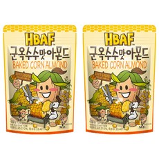 바프 군옥수수맛 아몬드, 120g, 2개