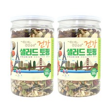 건강 샐러드 토핑 혼합견과, 300g, 2개