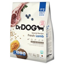 닥터독 강아지 기능성 사료, 뼈/관절강화, 2kg, 1개 강아지 사료