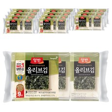양반 올리브 김, 40.5g, 12개