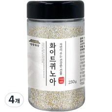 건강곡간 페루산 화이트퀴노아 통, 250g, 4개