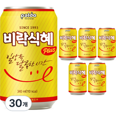 팔도 비락 식혜, 340ml, 30개