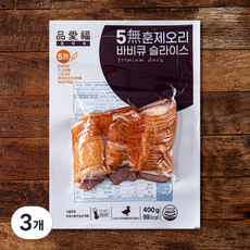 품애복 훈제오리 슬라이스, 400g, 3개