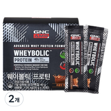 GNC 웨이볼릭 프로틴 30p, 1.05kg, 2개