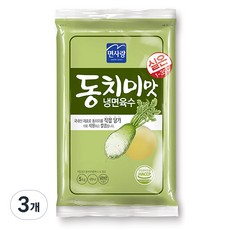 면사랑 동치미맛 냉면육수, 5kg, 3개