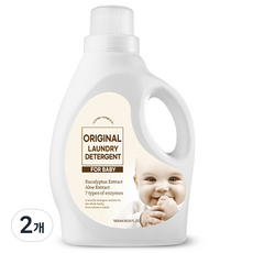 생활공식 유아용 오리지널 세탁세제, 1.8L, 2개