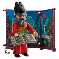 Playmobil 摩比人 世宗大王公仔, 5個
