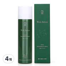 쿨풋 신발 냄새 제거 탈취제, 180ml, 4개