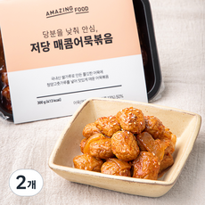 어메이징푸드 저당 매콤어묵볶음, 300g, 2개