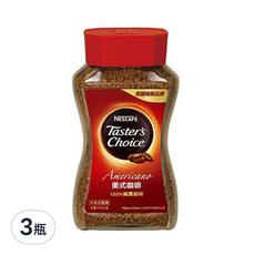 NESCAFE 雀巢咖啡 美式咖啡, 175g, 3瓶