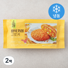 튀김공방 사옹원 바삭카레 고로케 (냉동), 200g, 2팩 - 고르카