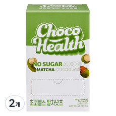 초코헬스 말차넛츠 초코볼 10p, 250g, 2개