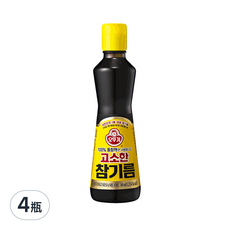 OTTOGI 不倒翁 100%純芝麻油, 160ml, 4瓶
