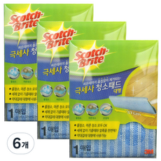 3M Scotch-Brite 百利 超細纖維地板清潔拖把布 普通款 3條入, 6個