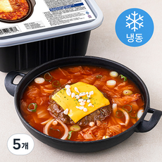 아내의쉐프 자동요리 김치 함박나베 (냉동), 350g, 5개