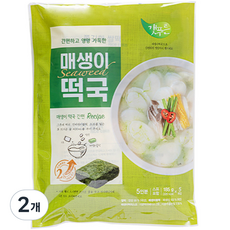 갯푸른 매생이 떡국 5인분, 2개, 925g