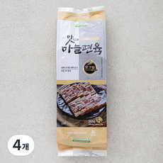 포크빌 맛있는 마늘편육, 365g, 4개