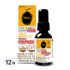 제너럴라이프 아쿠아 프로폴리스 스프레이, 30ml, 12개