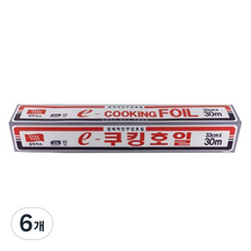 삼아삭스호일 e 쿠킹호일 33cm x 30m, 6개