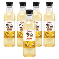 백설 맛술 생강, 500ml, 5개