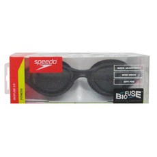 Speedo 成人款運動泳鏡 Biofuse2.0 黑/白, 快速調整, 寬廣視野, 防霧, 顏色隨機, F, 1個