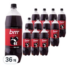 BRRR 零可樂, 1.5L, 36個