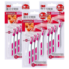 3M 護牙牙間刷SSS號 L型, 4支, 3組